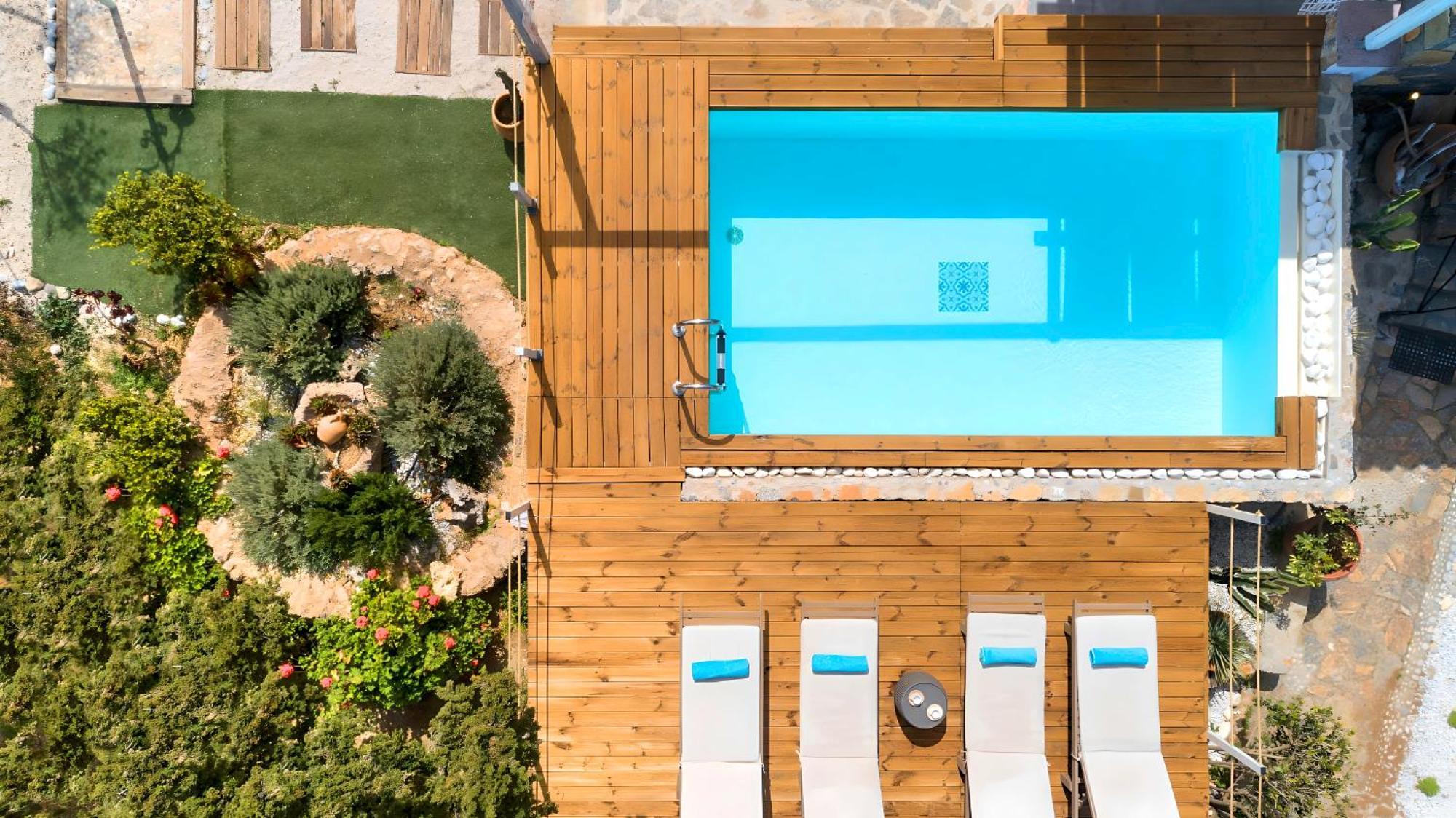Cretan Lodge Heated Pool Агиос-Николаос Экстерьер фото