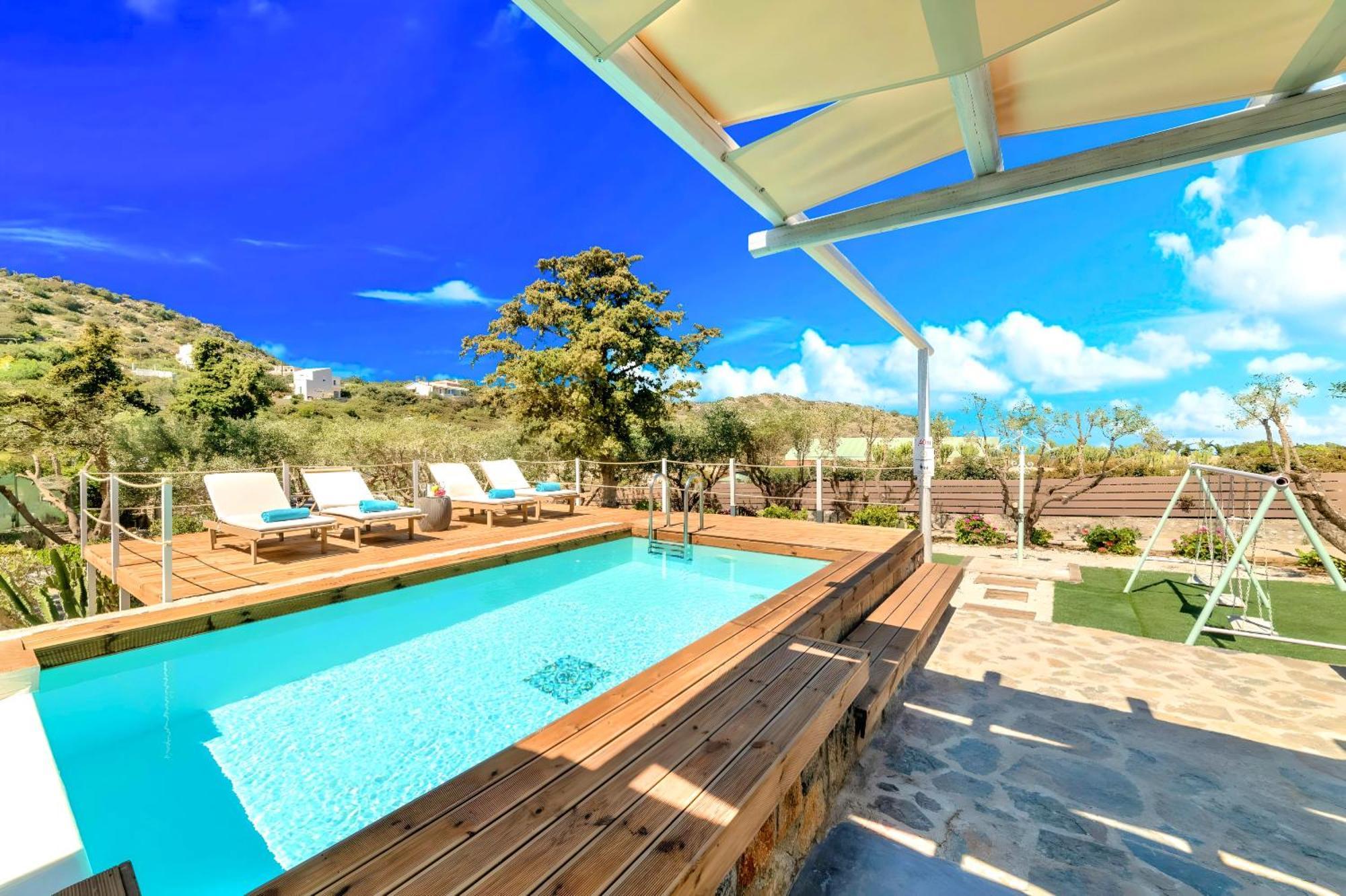 Cretan Lodge Heated Pool Агиос-Николаос Экстерьер фото