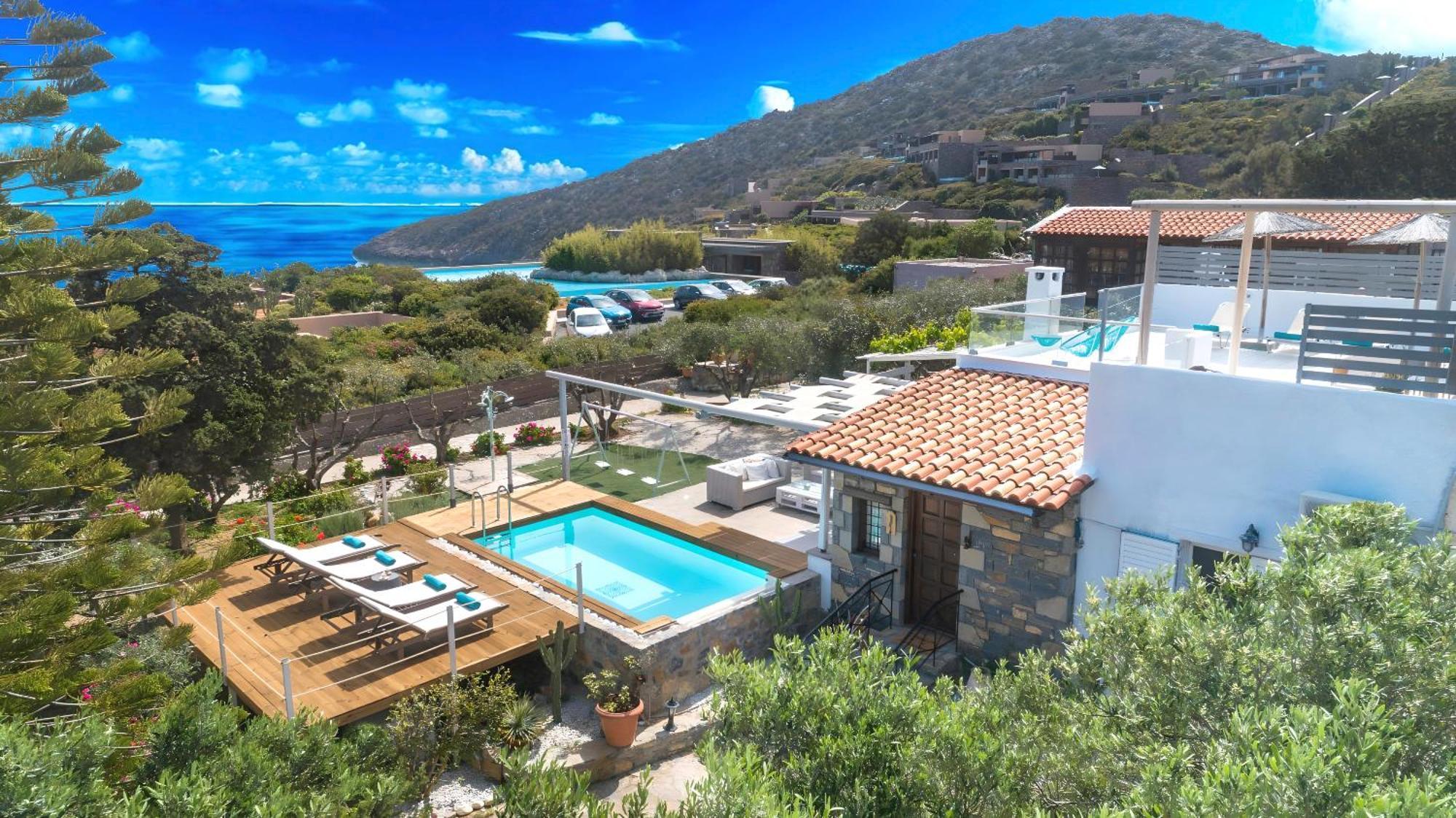 Cretan Lodge Heated Pool Агиос-Николаос Экстерьер фото