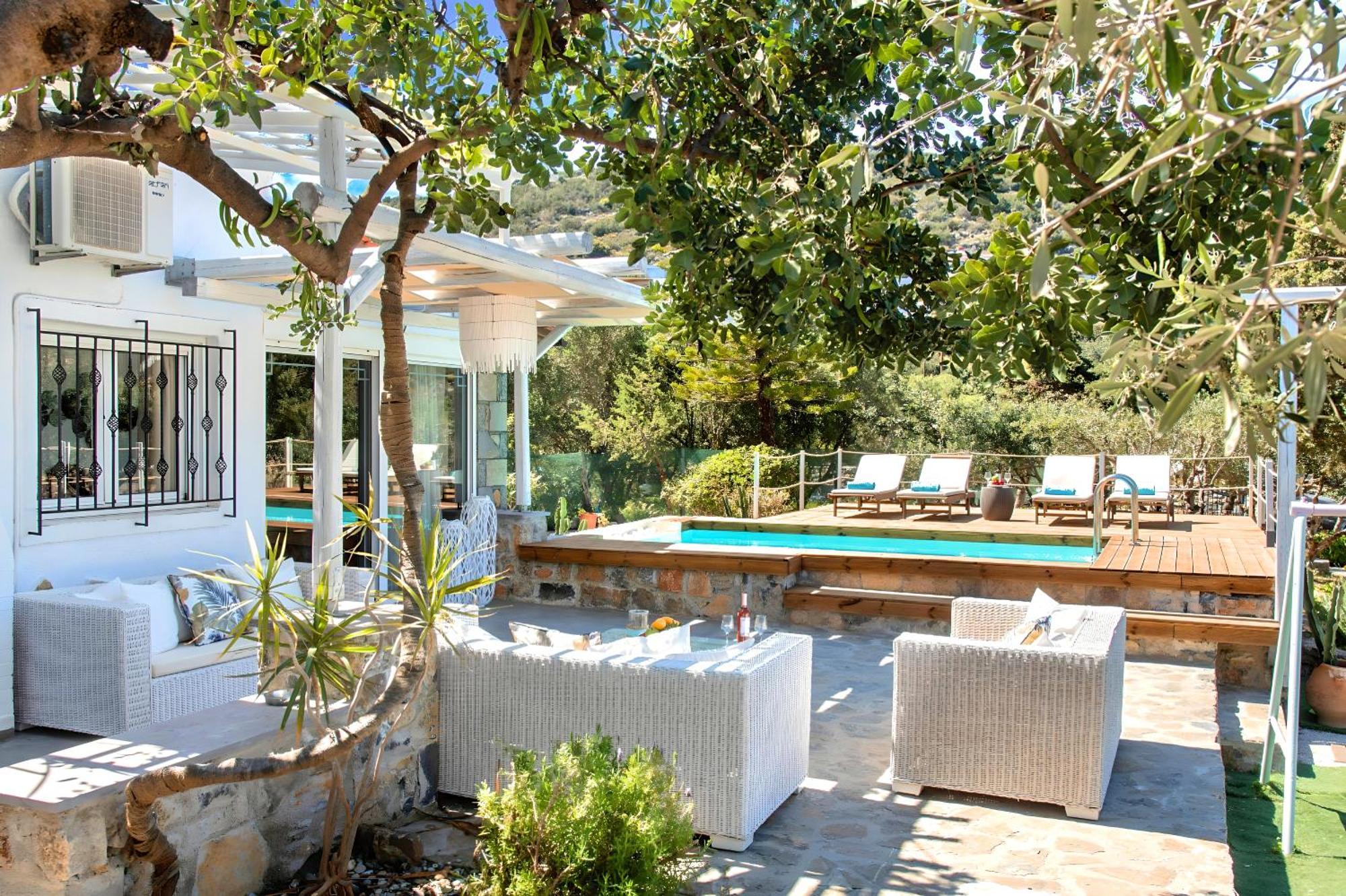 Cretan Lodge Heated Pool Агиос-Николаос Экстерьер фото
