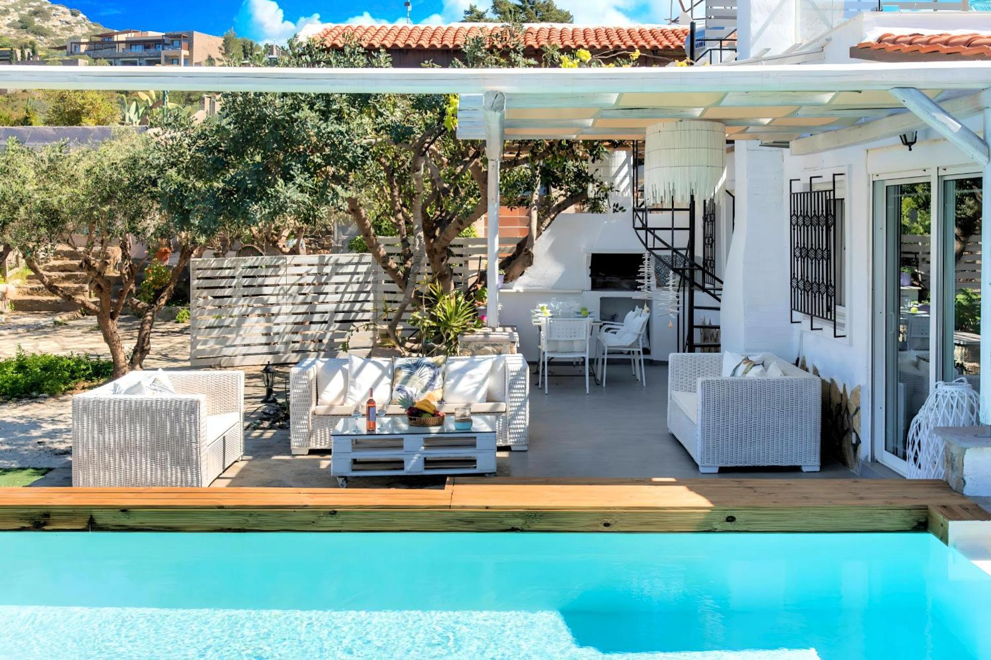 Cretan Lodge Heated Pool Агиос-Николаос Экстерьер фото